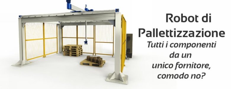 Robot pallettizzatori